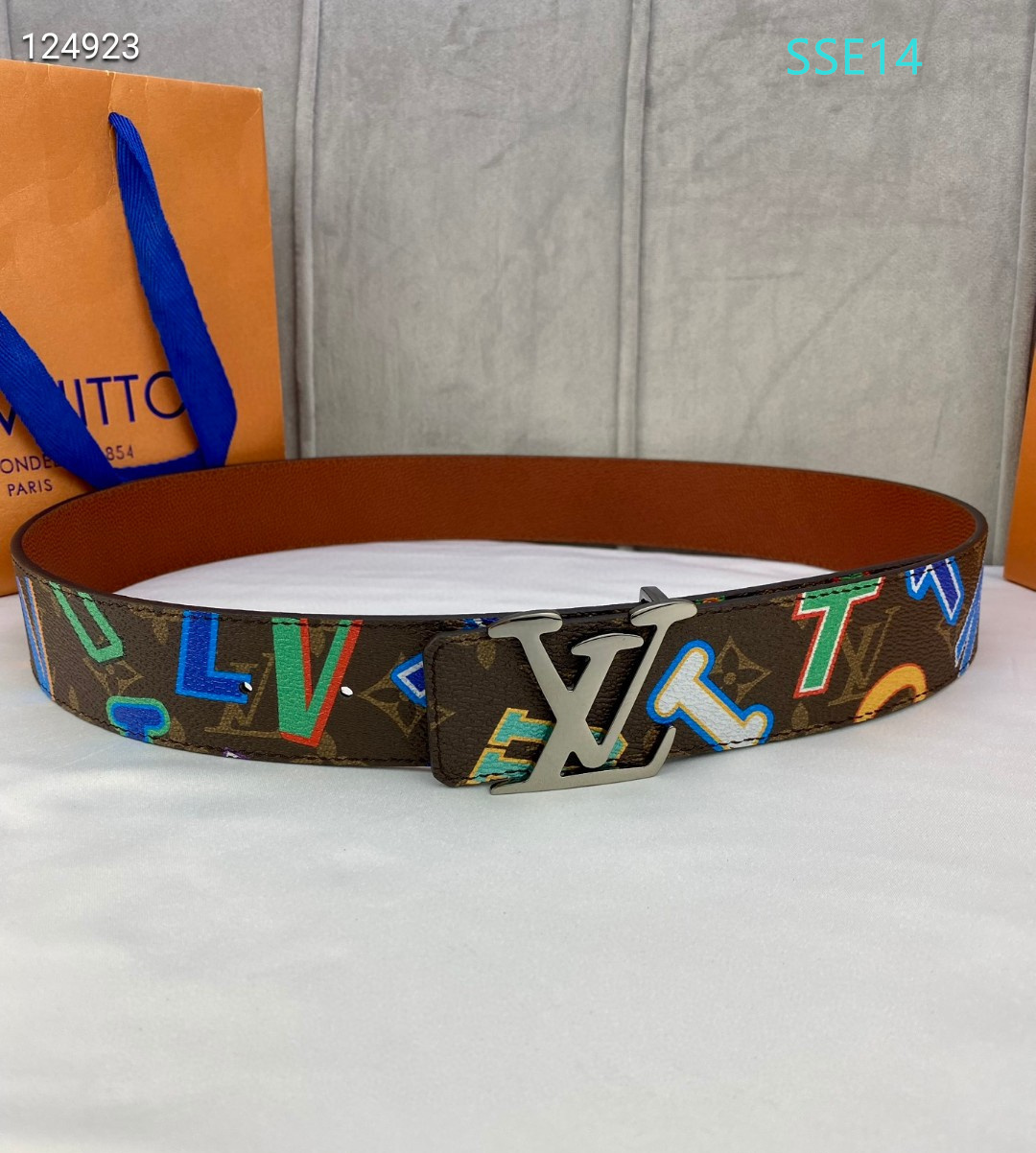 LV belt 40mmX100-125cm XH (185)