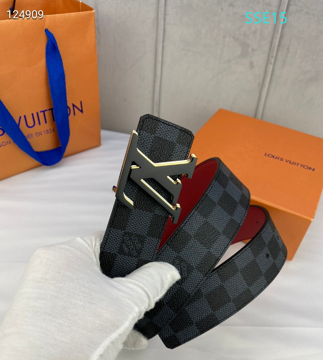 LV belt 40mmX100-125cm XH (195)