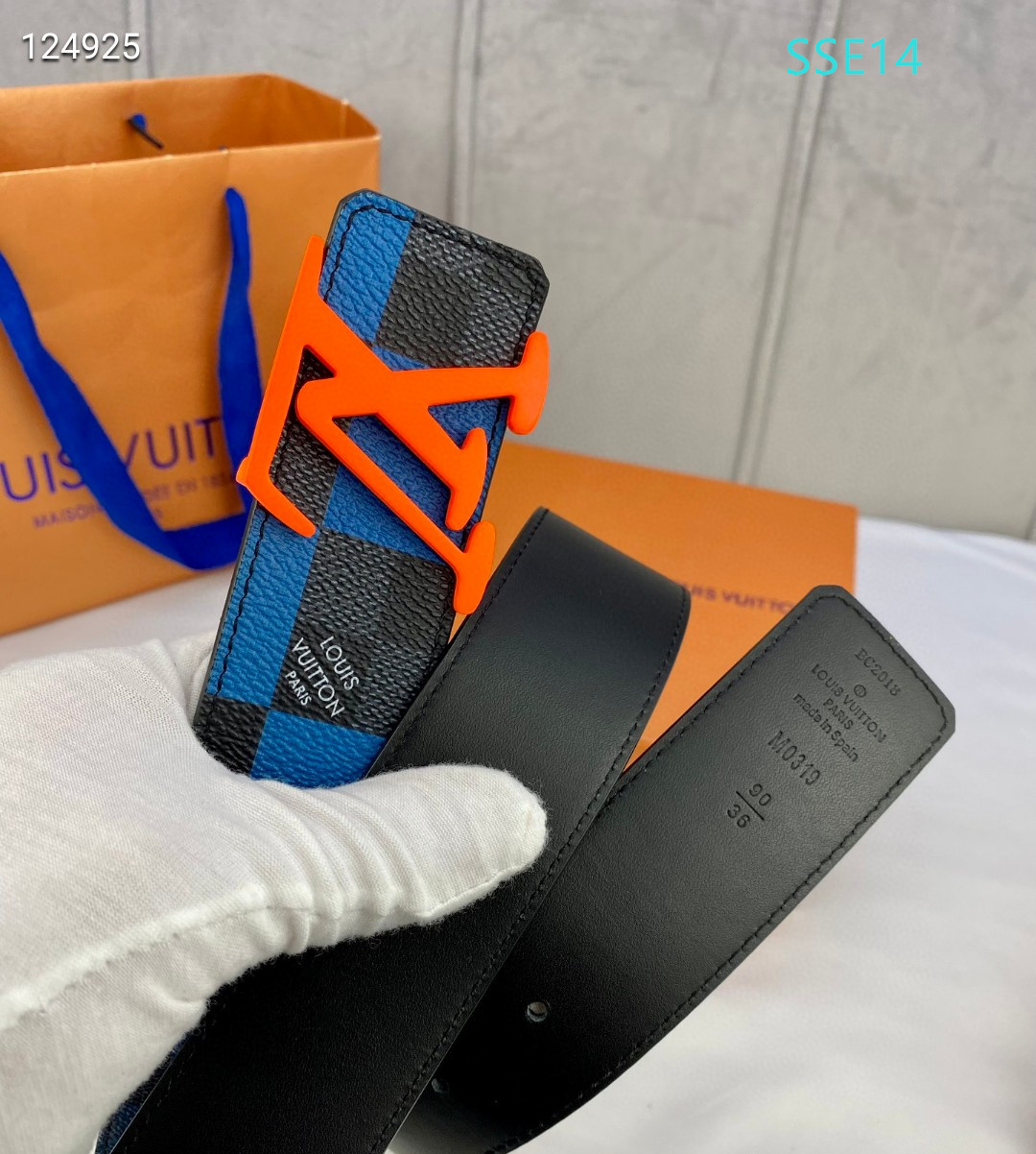 LV belt 40mmX100-125cm XH (199)