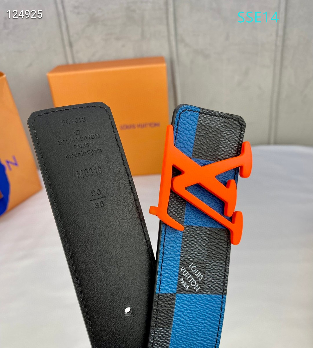 LV belt 40mmX100-125cm XH (200)