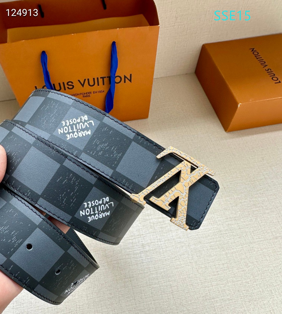 LV belt 40mmX100-125cm XH (203)