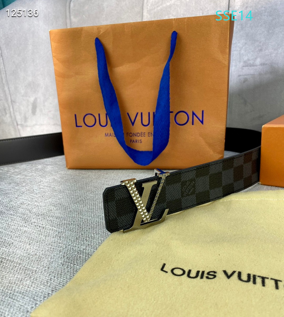 LV belt 40mmX100-125cm XH (208)