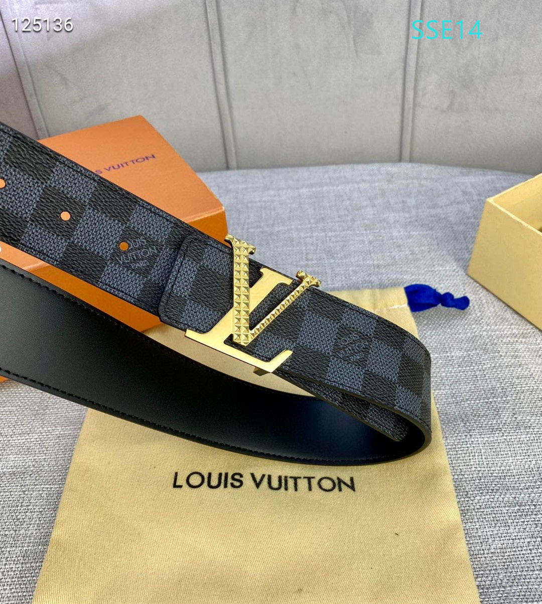 LV belt 40mmX100-125cm XH (210)