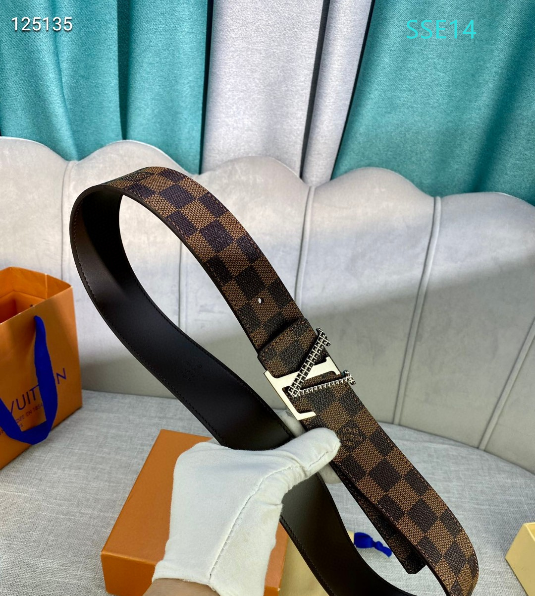 LV belt 40mmX100-125cm XH (219)