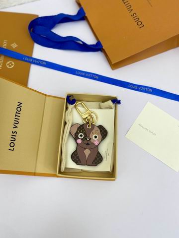 LV keyring 三色小狗 (1)