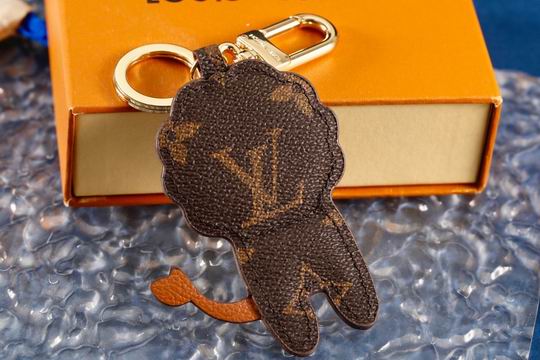 LV keyring 咖啡皮狮子 (6)