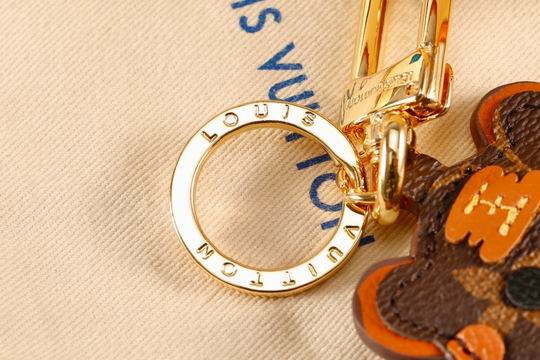LV keyring 咖啡皮老虎 (4)