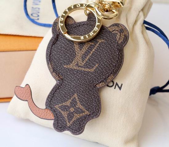 LV keyring 咖啡皮老虎 (9)
