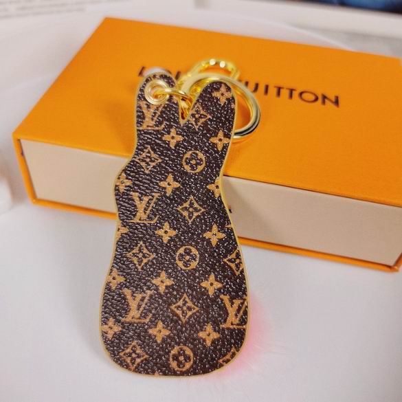 LV keyring 水貂毛兔子 (5)