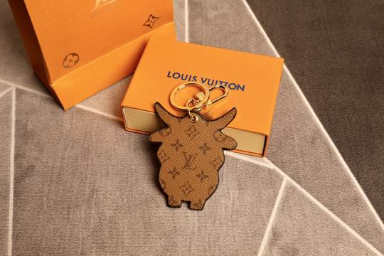 LV keyring 水貂毛小牛  (2)
