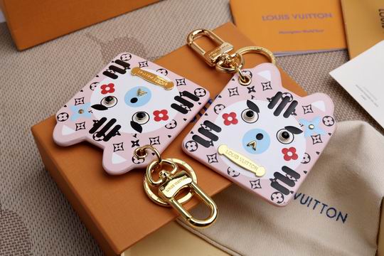 LV keyring 粉色小猫 (2)