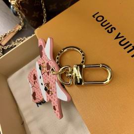 LV keyring 红色小牛 (5)