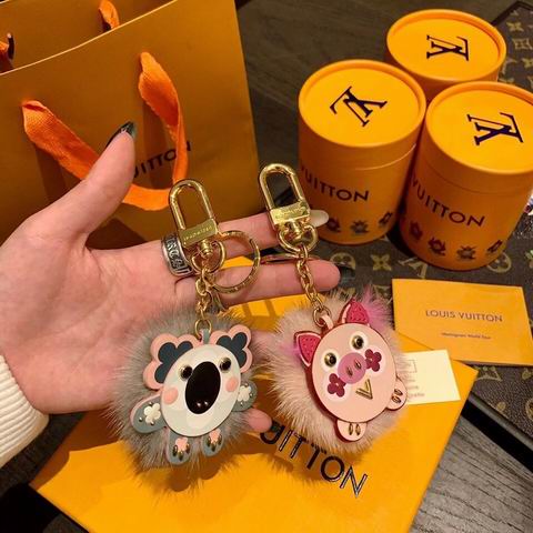 V keyring 粉猪,考拉,猫咪,熊猫 (8)