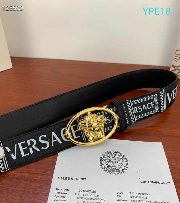 Versace belt 38mmX95-125cm XH (80)