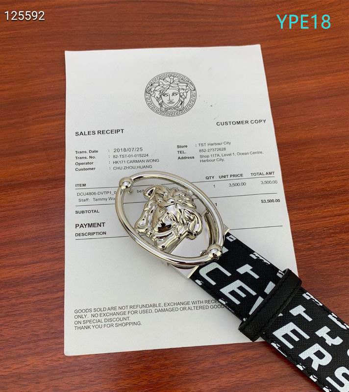 Versace belt 38mmX95-125cm XH (86)