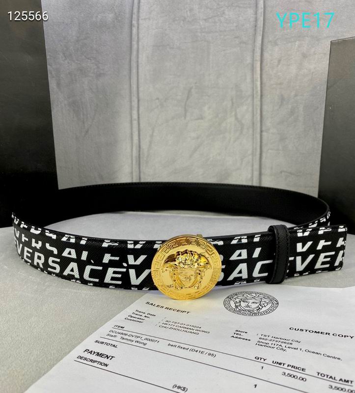 Versace belt 40mmX95-125cm XH (82)