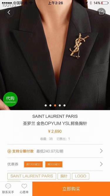 YSL Brooch 03lyh71 (6)