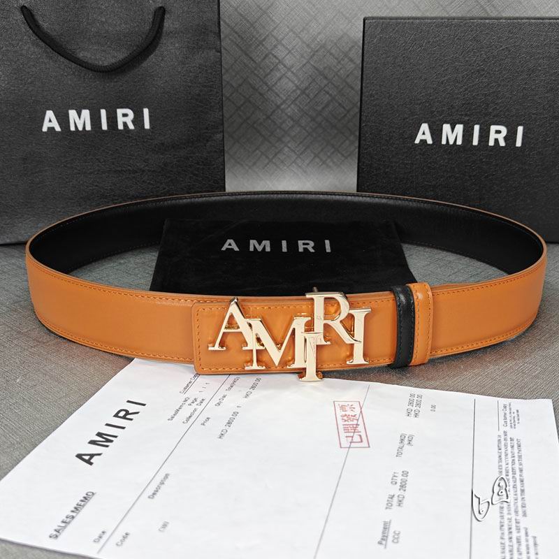Amiri belt 38mmX90-125cm lb (14)