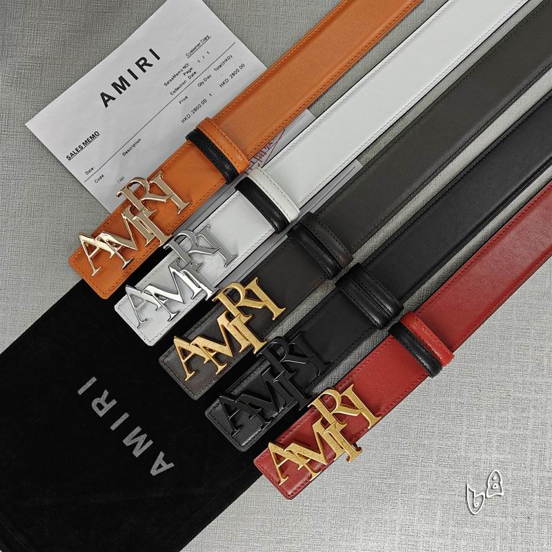 Amiri belt 38mmX90-125cm lb (17)