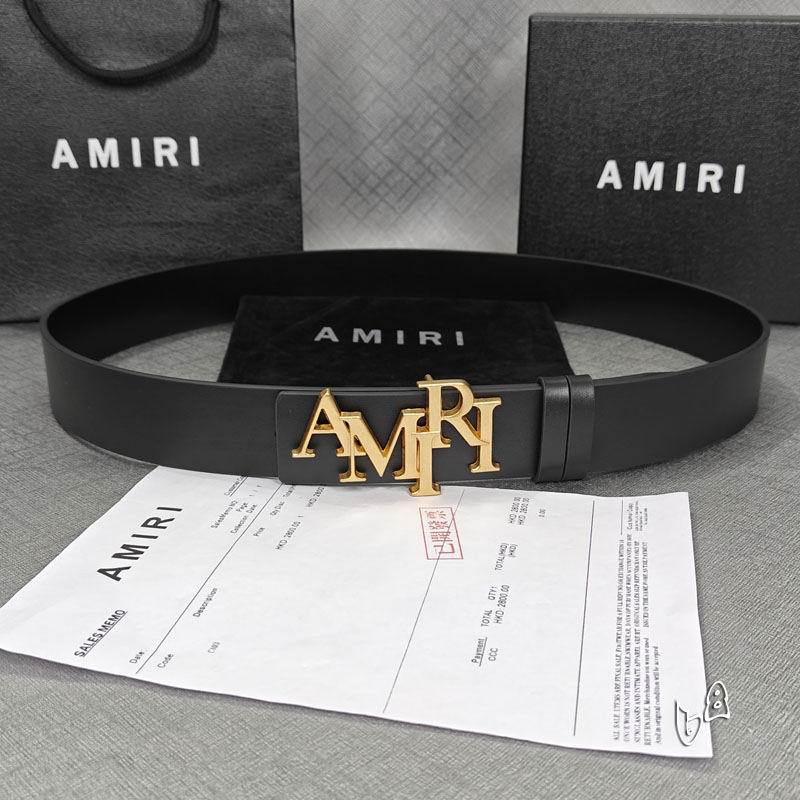 Amiri belt 38mmX90-125cm lb (19)