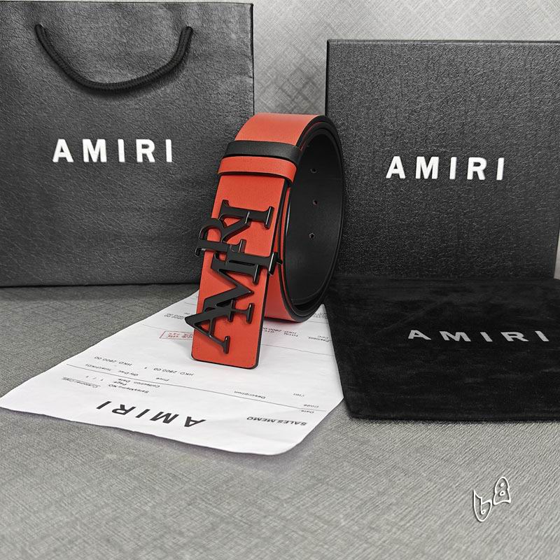 Amiri belt 38mmX90-125cm lb (23)