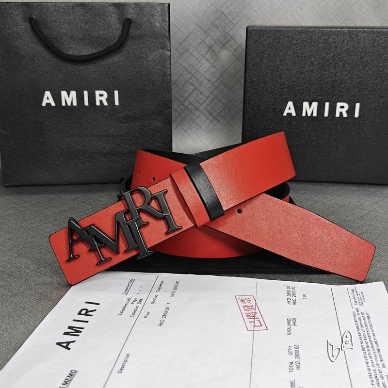 Amiri belt 38mmX90-125cm lb (24)