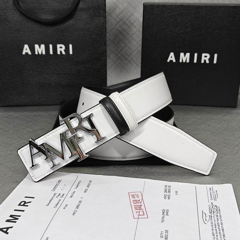 Amiri belt 38mmX90-125cm lb (9)