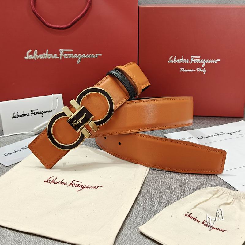 Ferragamo belt 38mmX90-125cm lb (14)