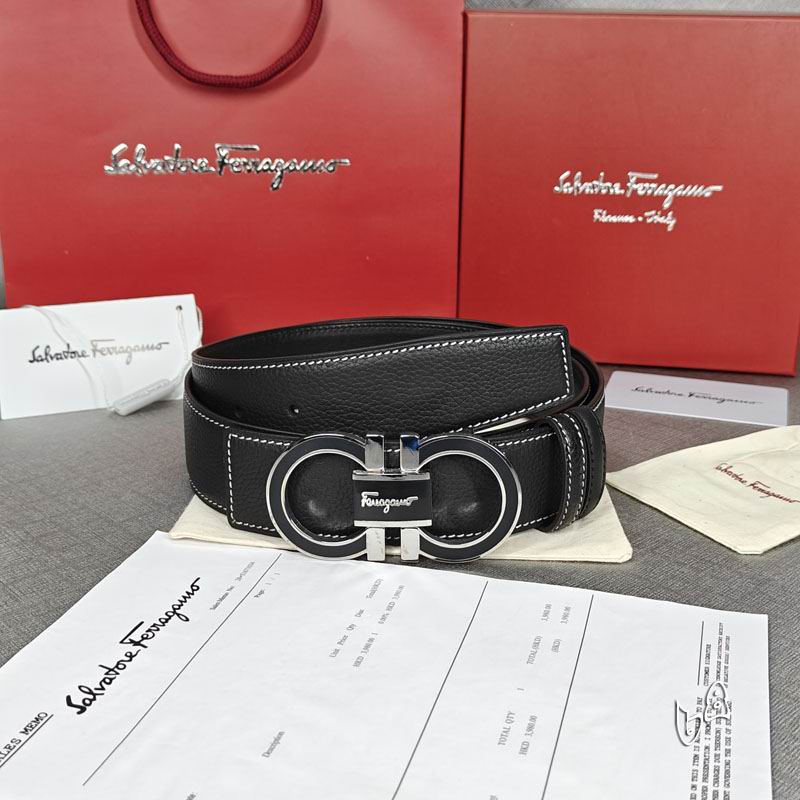 Ferragamo belt 38mmX90-125cm lb (20)
