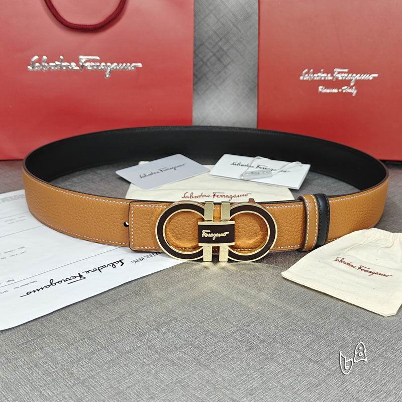 Ferragamo belt 38mmX90-125cm lb (21)