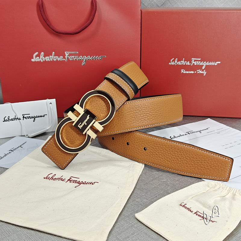 Ferragamo belt 38mmX90-125cm lb (22)