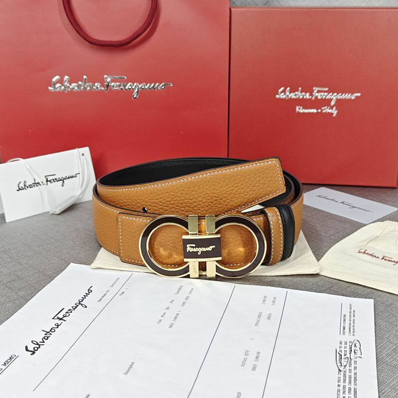 Ferragamo belt 38mmX90-125cm lb (23)