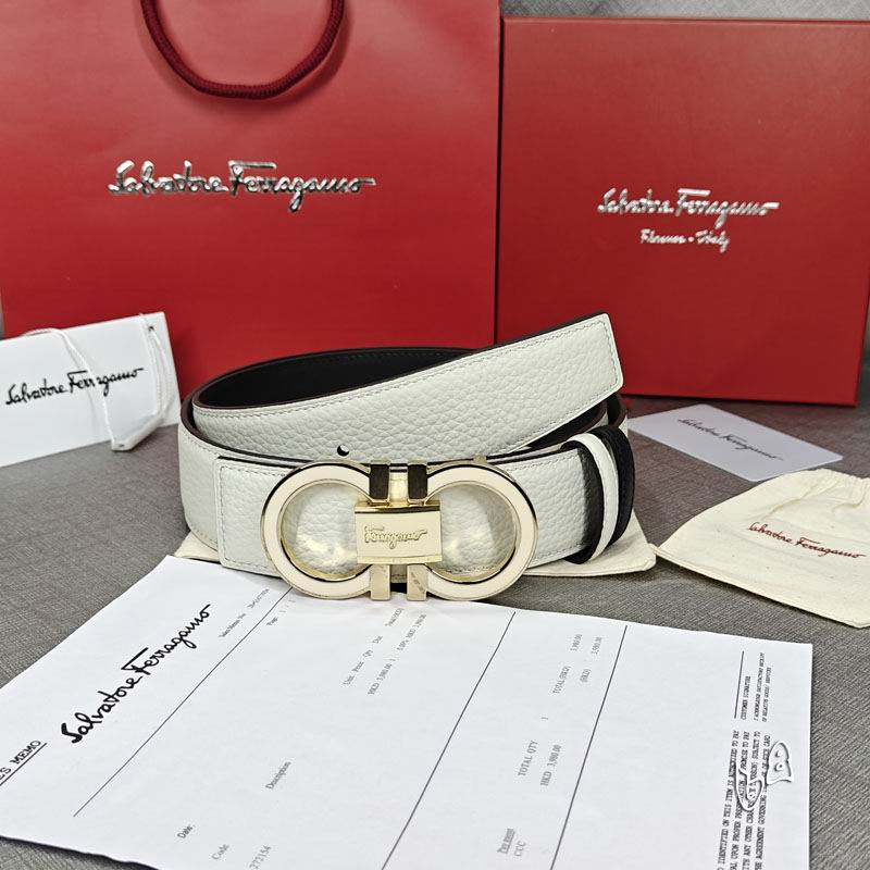 Ferragamo belt 38mmX90-125cm lb (26)