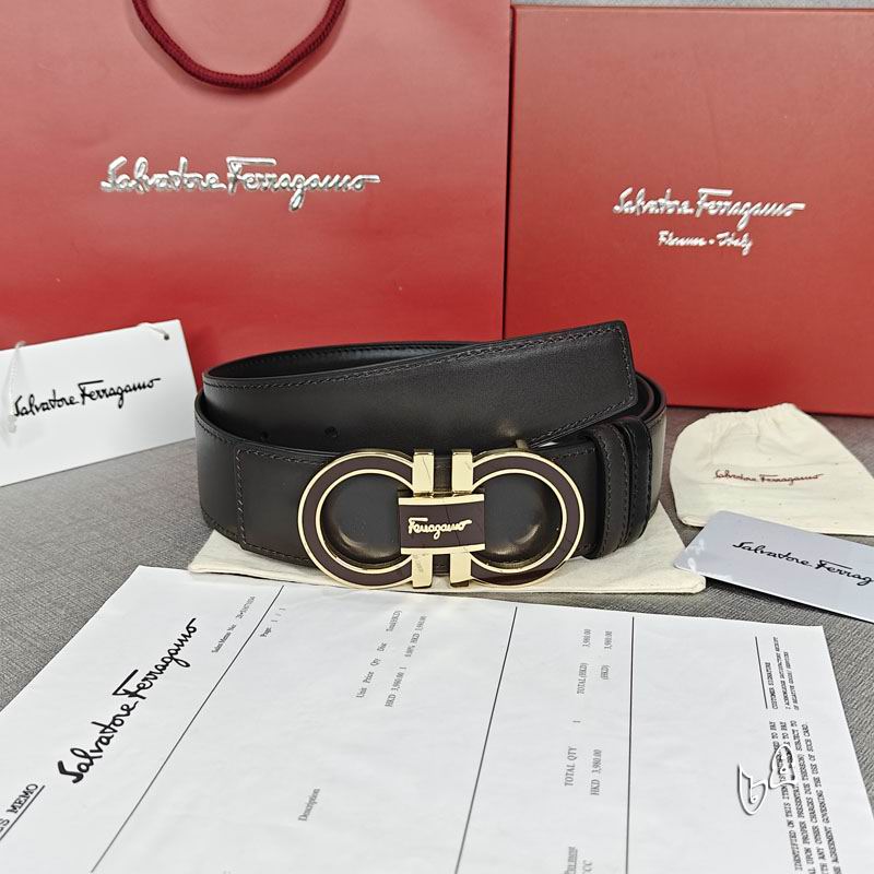 Ferragamo belt 38mmX90-125cm lb (3)