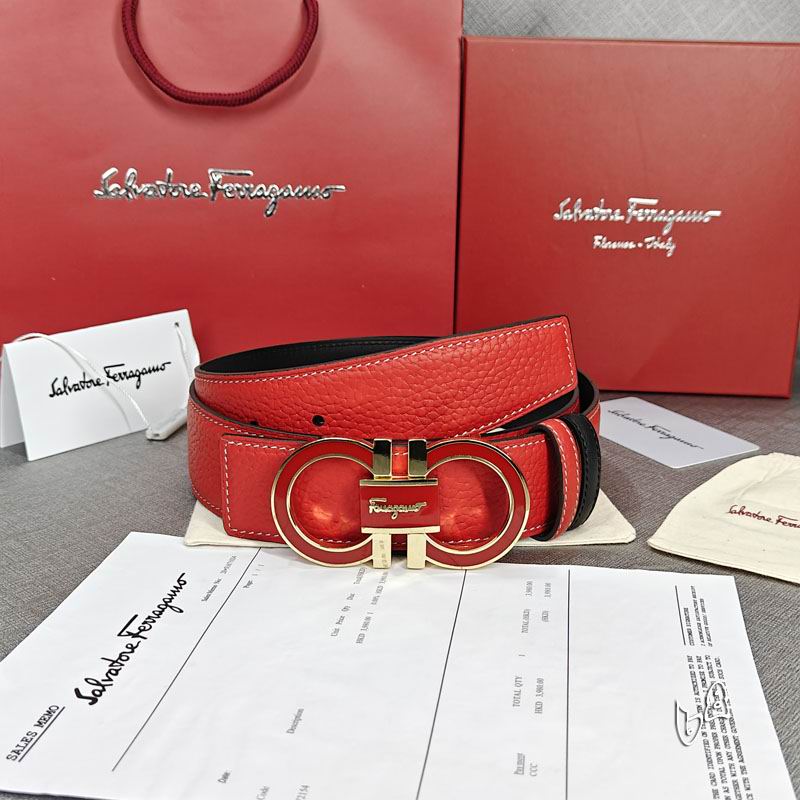 Ferragamo belt 38mmX90-125cm lb (32)