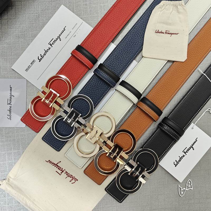 Ferragamo belt 38mmX90-125cm lb (33)