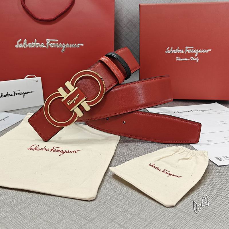 Ferragamo belt 38mmX90-125cm lb (5)