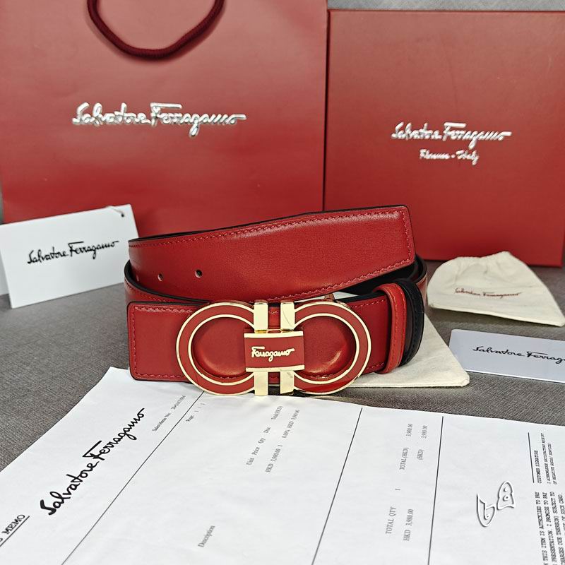 Ferragamo belt 38mmX90-125cm lb (6)