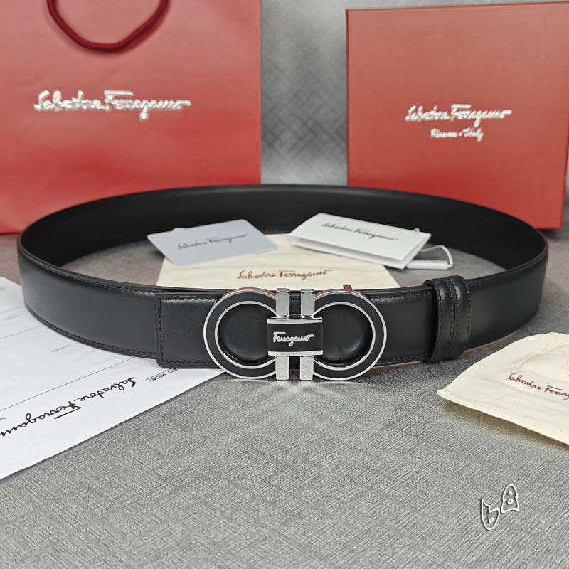 Ferragamo belt 38mmX90-125cm lb (7)