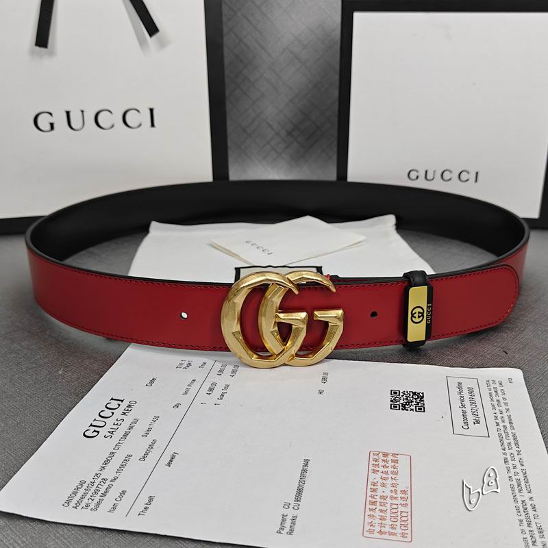 Gucci belt 38mmX90-125cm lb (1)