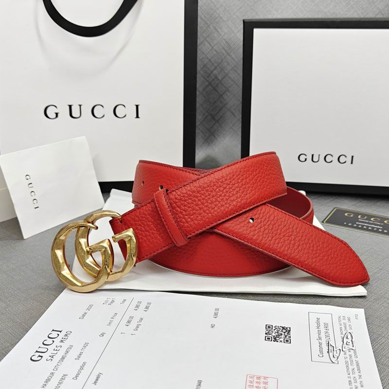 Gucci belt 38mmX90-125cm lb (18)