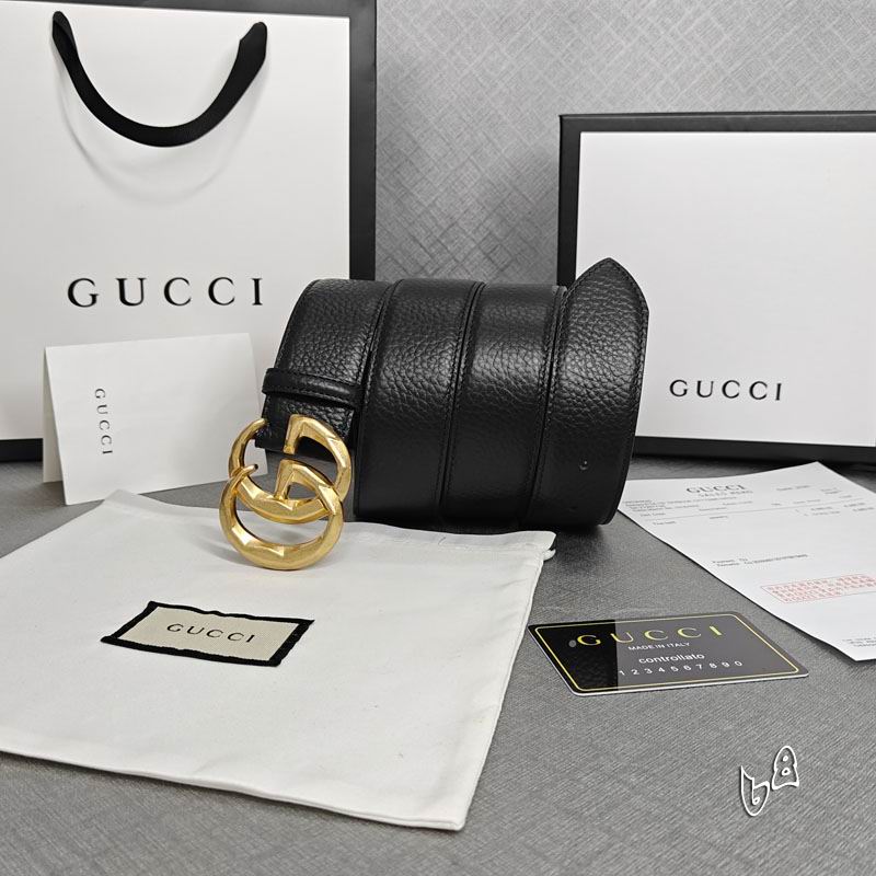 Gucci belt 38mmX90-125cm lb (2)