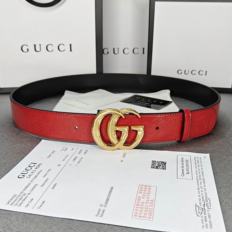 Gucci belt 38mmX90-125cm lb (21)