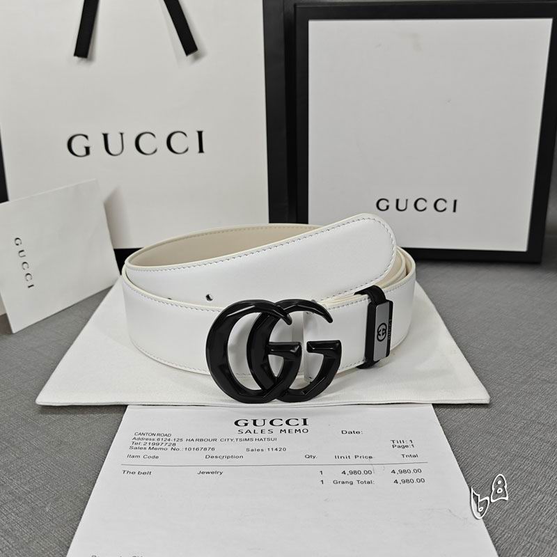 Gucci belt 38mmX90-125cm lb (23)