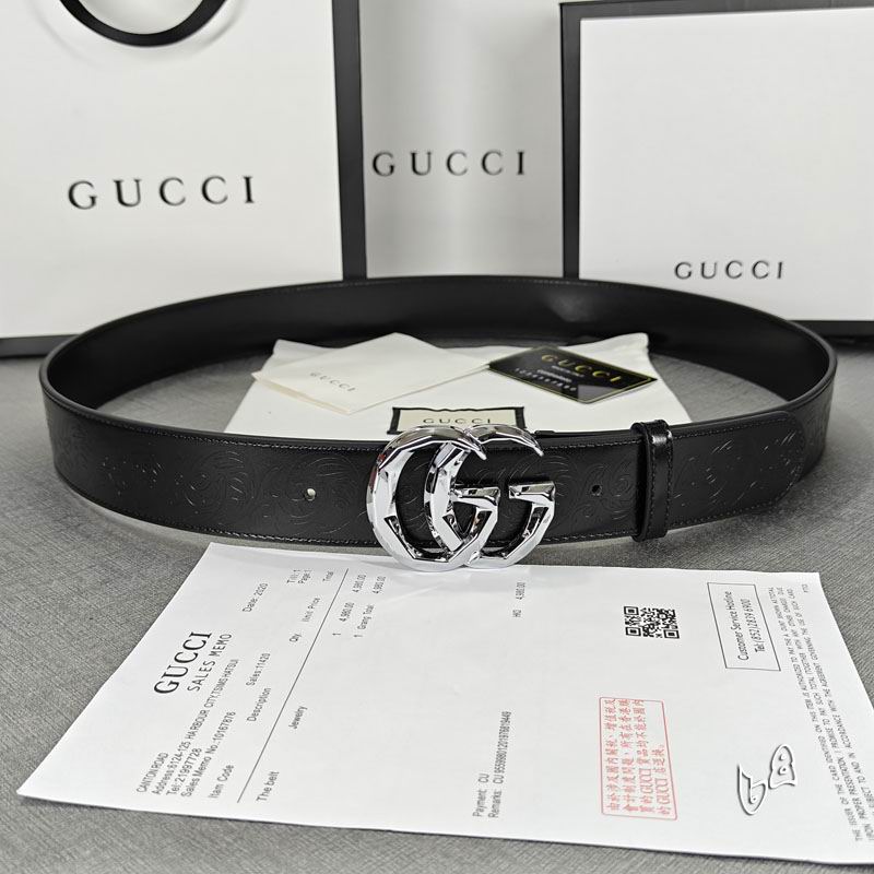 Gucci belt 38mmX90-125cm lb (24)