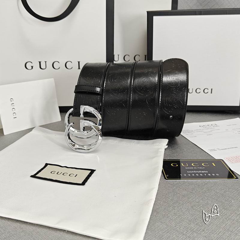 Gucci belt 38mmX90-125cm lb (25)