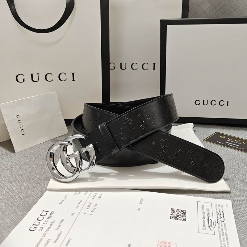 Gucci belt 38mmX90-125cm lb (26)