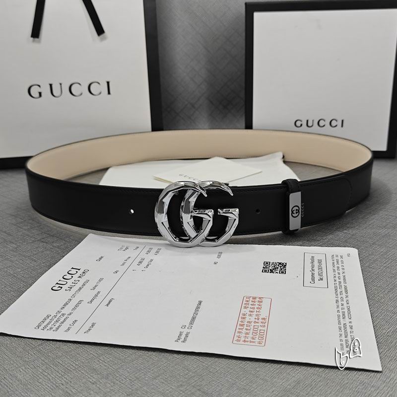 Gucci belt 38mmX90-125cm lb (27)
