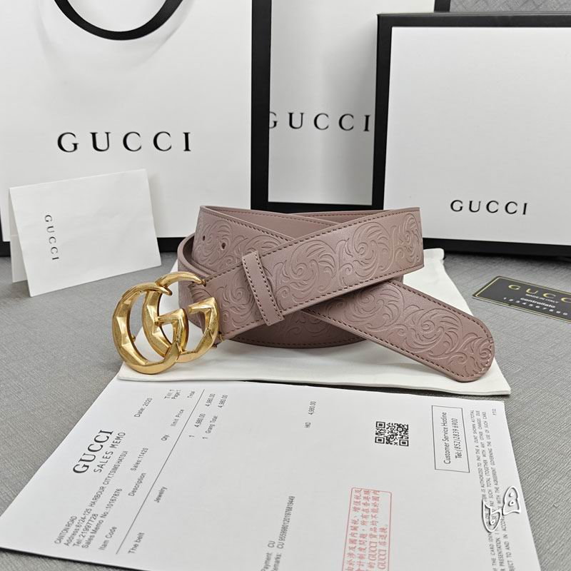 Gucci belt 38mmX90-125cm lb (29)