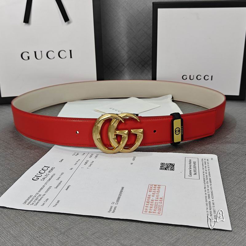 Gucci belt 38mmX90-125cm lb (30)